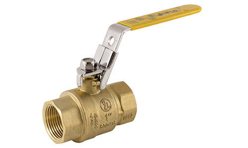 Jomar, 100-106LH    | JF-100T-LH, 1-1/4" 2 Piece, Full Port, Threaded Connection, 600 WOG, with Latch Lock Handle   |   Jomar