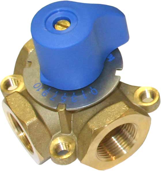 Tekmar, 710    | 3-way Mixing Valve (3/4" Brass)  |   Tekmar