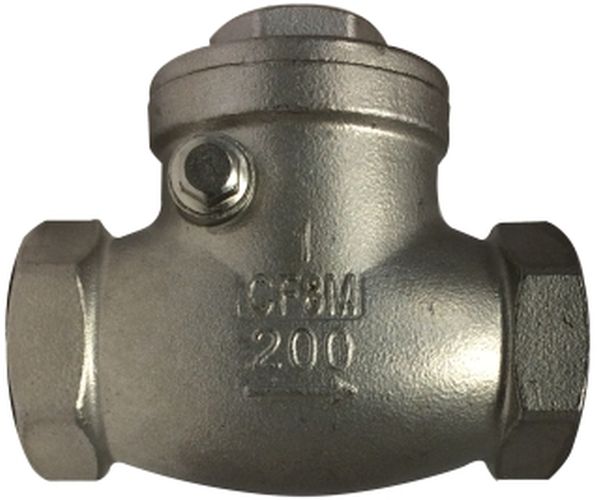 Midland Metal Mfg., 949353    | 1/2 316 SS SWING CHECK VALVE, Valves, MISC SS VALVES, SS SWING CHECK VLAVE  |   Midland Metal Mfg.