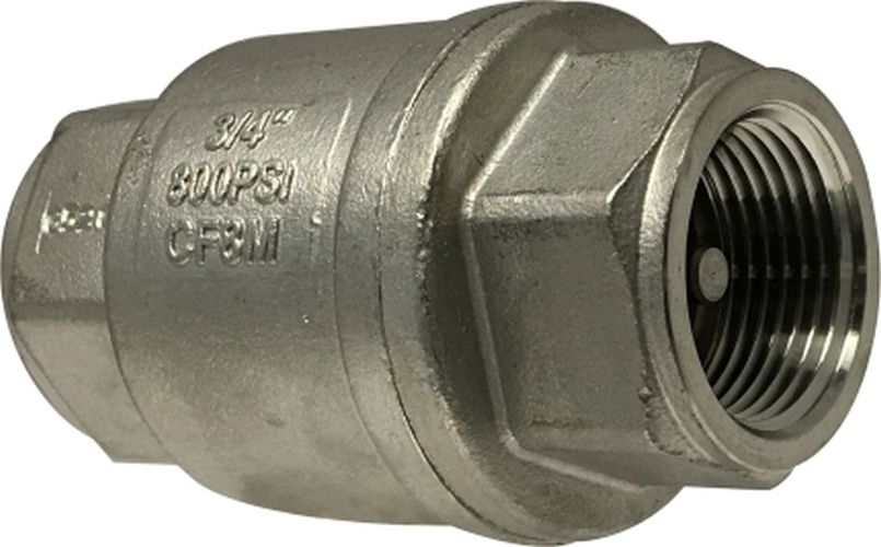 Midland Metal Mfg., 949401    | 1/4 SS IN-LINE CHECK VALVE, Valves, SS Check Valves, SS In-Line Check  |   Midland Metal Mfg.