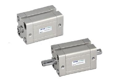 Airtac, Airtac TACE: Compact Air Cylinder, Double Rod Non-Rotating, with Yoke - TACE32X25SG