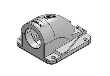 Icotek, Icotek CONFix FWS-A 32 gy: Bulkhead Fitting - 31390