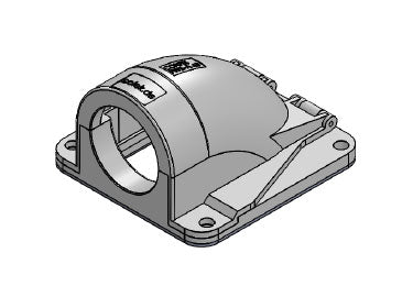 Icotek, Icotek CONFix FWS-A 40 gy: Bulkhead Fitting - 31393