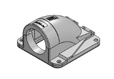 Icotek, Icotek CONFix FWS-B 36 gy: Bulkhead Fitting - 31423